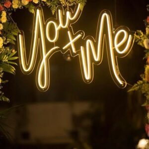 You + me